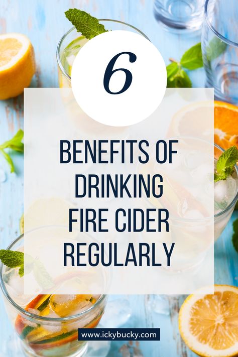 Fire Cider is a traditional remedy that has been used for centuries to increase immunity, improve digestion, and provide natural relief from a variety of ailments. In this article, you will learn how to make your own Fire Cider using natural ingredients and simple recipes, as well as how to use it most effectively. Experience the power of nature and be ready to take your health to the next level with Fire Cider! | 6 Benefits of Drinking Fire Cider Regularly Fire Cider Benefits, Best Cold Remedies, Apple Cider Vinegar And Honey, Apple Cider Vinegar Drink Recipes, Fire Cider Recipe, Increase Immunity, Herbal Medicine Recipes, Fire Cider, Apple Cider Vinegar Drink