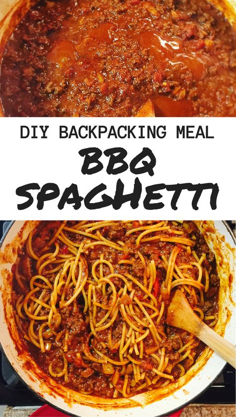 Hammock Backpacking, Bbq Spaghetti, Dehydrated Meals, Camping Winter, Camping Foods, Camping Menu, Backpacking Meals, Bruschetta Ingredients, Hiking Food