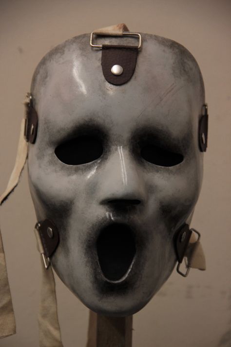 Slasher Mask, Leatherface Mask, Costume Display, Ghostface Mask, Horror Cosplay, Brandon James, Mask Horror, Steampunk Character, Mask Guy