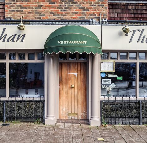 Cafe Awning, Zodiac Food, Store Front Windows, Cafe Window, Window Canopy, Wall Signage, Door Awnings, Cafe Door, Restaurant Architecture