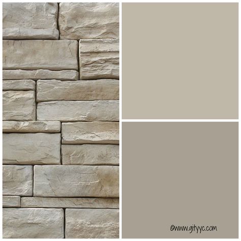 Exterior Home Colors With Stone, Classic Stone House Exterior, Creamy Beige Exterior Paint Colors, Tan Stone House Exterior, Stucco Exterior Makeover Color Schemes, Stucco Colors Exterior, Stucco And Stone Exterior Color Schemes, Stucco Exterior Colors Modern, Stone And Stucco House Exterior