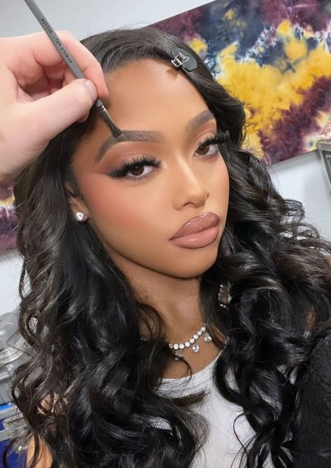 Sweet 16 Makeup, Light Skin Makeup, Birthday Makeup Looks, Natural Prom Makeup, Natural Glam Makeup, Light Makeup Looks, Soft Makeup Looks, Makeup For Black Skin, Brown Skin Makeup