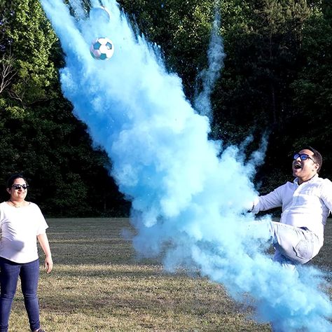 Heboland Gender Reveal Soccer Ball with Powder, 2 Big Bags of Pink and Blue Gender Reveal Powder for Boy or Girl Baby Gender Reveal Ideas Soccer Gender Reveal, Baby Gender Reveal Ideas, Gender Reveal Powder, Pink And Blue Gender Reveal, Blue Gender Reveal, Boy Or Girl Baby, Gender Reveal Ideas, Baby Gender Reveal, Reveal Ideas