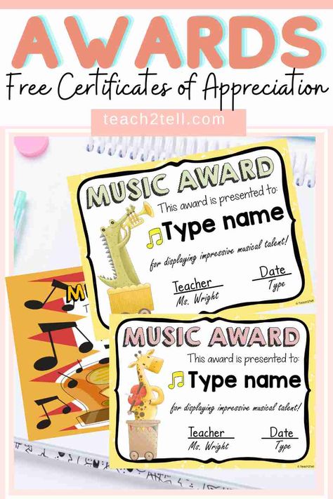 38 Free Student Award Certificates For Elementary Students Teaching Sentence Structure, Awards For Students, Student Awards Certificates, Teaching Sentences, Sentence Examples, Celebrating Success, School Assemblies, Award Ideas, Growth Mindset Quotes