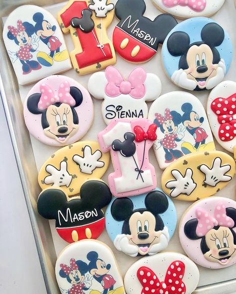 Mickey Mouse And Friends Cookies, Minnie And Mickey Cookies, Mickey And Friends Cookies, Mickey Sugar Cookies, Minnie Cookies, Mouse Cookies, Minnie Mouse Cookies, Mickey Mouse Cookies, Royal Iced Cookies