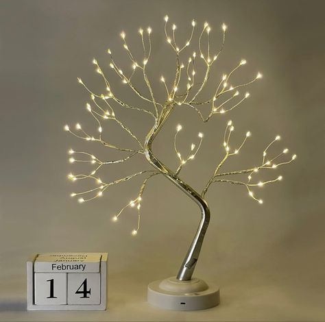 108 LED Warm-White, Bonsai Tree with 8 Lighting Modes & Timer - Fairy Light Tree, Decor for Living Room, Good Ideas for DIY Gifts, Home Decorations,Christmas, Holidays Artificial Tree Branches, Fairy Lights In Trees, Recessed Lighting Trim, Led Tree, Tree Lamp, Fairy Tree, Led Diy, Lampe Decoration, Fairy Light