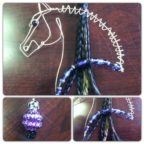 Wire horse head dreamcatcher/ornament (Quarter Horse) Wire Horse, Horse Nails, Wire Animals, Horse Shoes, Horse Crafts, Adult Crafts, Beading Projects, Horse Stuff, Wire Crafts