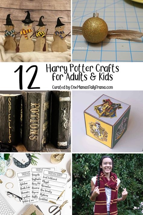 Get ready to go back to Hogwarts and show off your love of all things wizarding world by making a few of these Harry Potter crafts. Harry Potter Bookshelf, Hp Crafts, Harry Potter Diy Crafts, Back To Hogwarts, Welcome To Hogwarts, Harry Potter Theme Party, Harry Potter Food, Harry Potter Cosplay, Monster Book Of Monsters