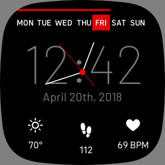 Basic Birch by Lignite | Fitbit App Gallery Fitbit App, Clock Faces, Cloud Wallpaper, Clock Face, Only 1, Keep It Cleaner, Fitbit, Clock, Quick Saves