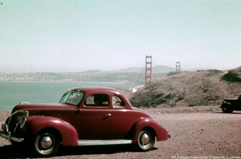 San Francisco Sights, Interesting Photography, Man Made Island, Fishermans Wharf, American Road Trip, Color Film, Us Cars, Pearl Harbor, Colour Photograph