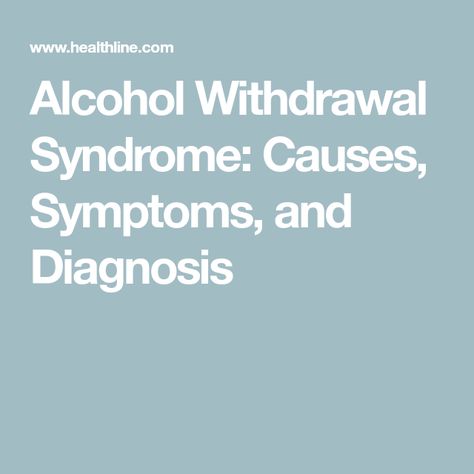 Alcohol Withdrawal Syndrome: Causes, Symptoms, and Diagnosis Alcohol Withdrawal Symptoms, Alcohol Withdrawal, Cleft Palate, Alcohol Detox, Withdrawal Symptoms, Autoimmune Disease, Immune System, Disease, Signs