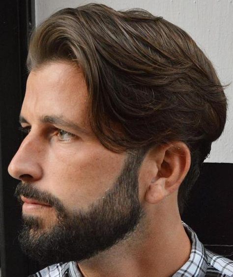 Medium Tapered Haircut With Beard Men's Health Magazine, New Long Hairstyles, Mens Medium Length Hairstyles, Mens Haircuts Medium, Professional Haircut, Beard Haircut, Mens Hairstyles Medium, Tapered Haircut, Men Haircut Styles