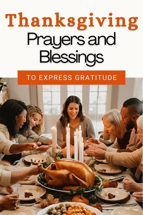 Find the perfect Thanksgiving prayers and blessings to express gratitude before your holiday feast. Whether short or long, these prayers are full of praise, love, and thanks. Pop over to our site for some inspiration! Prayer To Say At Thanksgiving, Thanksgiving Dinner Table Prayer, Thanksgiving Dinner Prayer Families, Catholic Thanksgiving Prayer, Prayer Of Thanksgiving Gratitude, Thanksgiving Blessings Prayer, Thanksgiving Grace Prayer, Thanksgiving Prayers Dinner, Thanksgiving Prayers Thank You Lord