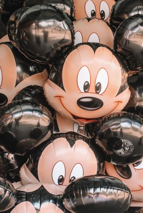 Mickey Mouse Aesthetic, Aesthetic Mickey Mouse, Mouse Aesthetic, Mickey Mouse Photo, Mickey Mouse Photos, Park Aesthetic, Disney World Rides, Screen Aesthetic, Mickey Balloons