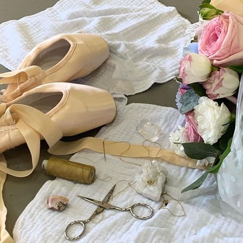 Ballet Shoes, Ballet, Flowers, On Instagram, White, Instagram