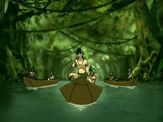 Foggy Swamp Tribe, Foggy Swamp, Swamp Water, Avatar Animals, Green Scenery, Water Tribe, Avatar Characters, Avatar Aang, Superhero Art