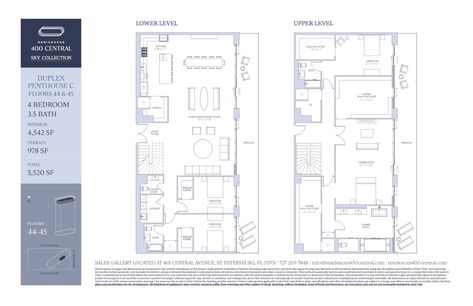 Duplex Penthouse C - 400 Central Residences Duplex Penthouse, Apartment Layout, Penthouse Apartment, House 2, Penthouse, To Miss, Floor Plan, I Want, Floor Plans