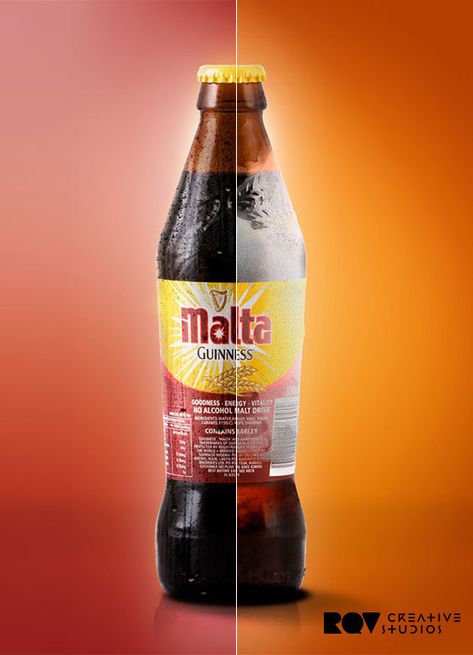 Malta Guinness, Hennessy Drinks, Key Visual, Coca Cola Bottle, Creative Ads, Cold Brew, Guinness, Malta, Beer Bottle