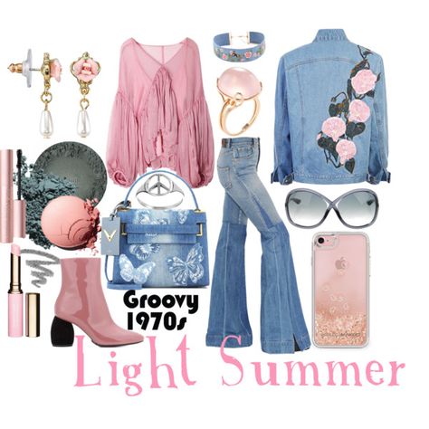 Light Summer Inspiration, Summer Light Cool Outfit, Light Summer Fashion, Summer Palette Outfits, Light Summer Wardrobe, Light Summer Outfits, Light Summer Style, Light Summer Clothes, Color Analysis Summer