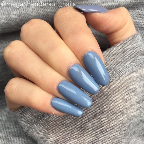 Stone Blue Nails, Bluesky Gel Polish, Elegant Nails, Blue Nails, Gel Nails, Nails, Stone, Makeup, Hair