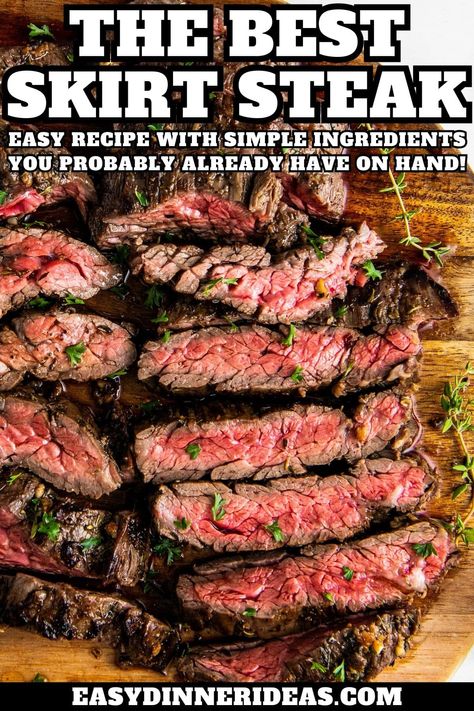 How to Cook Skirt Steak Cooking Skirt Steak, Skirt Steak Recipe, Steak On Stove, Easy Steak Dinner, Steak Marinades, Skirt Steak Marinade, Marinated Skirt Steak, Skirt Steak Recipes, Grilled Skirt Steak