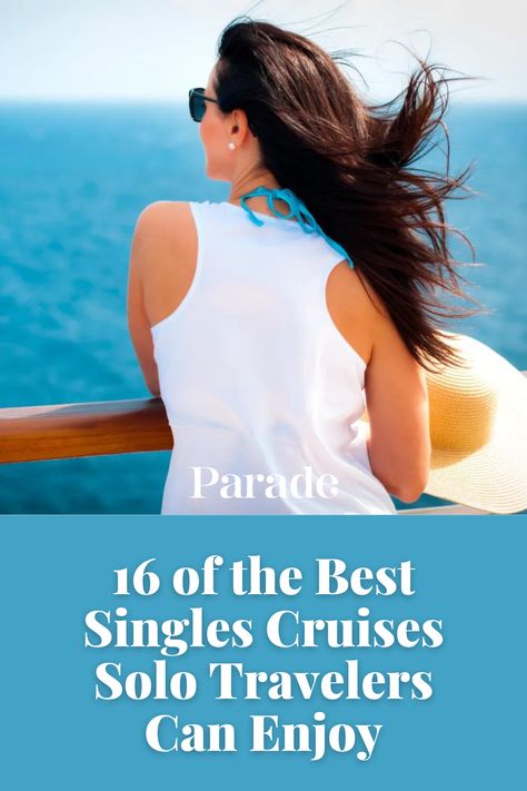 Sailing Solo! 16 of the Best Singles Cruises Solo Travelers Can Enjoy #cruisetips #cruise #singlecruise #solotravel https://parade.com/travel/best-singles-cruises Singles Cruise, Cruise Tips, Cruises, Solo Travel, Travel Fun, Have Fun, Sailing, Entertainment, Good Things