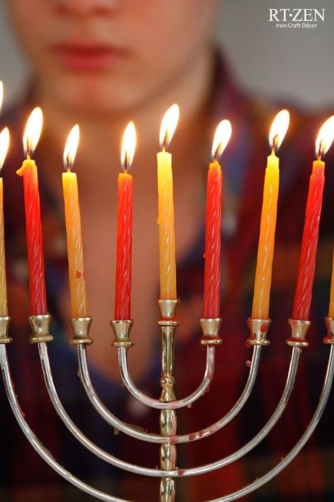 How to Light a Chanukah Menorah Baruch Atah Adonai, Menorah, The Universe, Ruler, Hanukkah, Home Accessories, Universe, Lighting