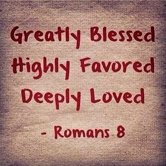 To know that I know that I know that because I have placed my trust in the finished work of Jesus Christ, I am redeemed by His precious blood, I am a greatly blessed, highly favored, and deeply loved child of God. The threat of failure, judgment, and condemnation has been removed (Romans 8:1). Highly Blessed And Favored, Greatly Blessed Highly Favored, I Am Redeemed, Favor Quotes, Highly Favored, Feeling Blessed, Gods Favor, Romans 8, Encouraging Scripture