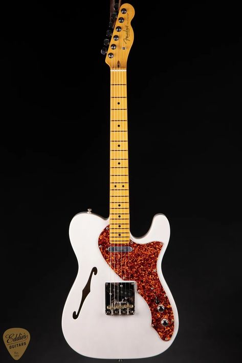 Fender Limited Edition American Professional II Telecaster Thinline - Transparent White Telecaster Thinline, Limited Edition, White