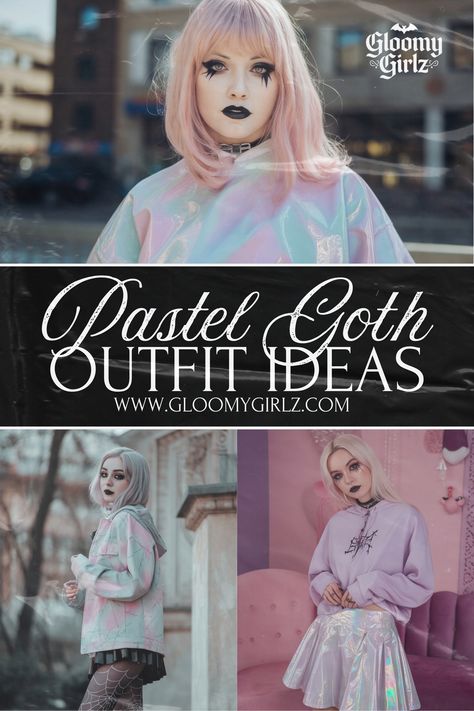 Article about 38 pastel goth outfit ideas, blending soft colors with edgy gothic elements for a unique look.

Pastel goth outfit ideas, Soft goth fashion, Blended goth styles, Alternative pastel outfits Pastel Witch Aesthetic Outfit, Pastel Goth Outfit Ideas, Colorful Goth Outfits, Kawaii Grunge Outfits, Colorful Goth, Rainbow Goth, Goth Bride, Soft Goth, Goth Outfit Ideas