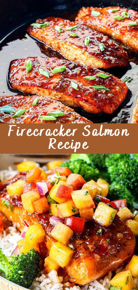 Firecracker Salmon Recipe: Spice Up Your Dinner Table Introduction Are you looking to elevate your dinner game with a burst of flavor and excitement? Look no further than the delectable Firecracker Salmon recipe. This dish is not only a feast for your taste buds but also a visual spectacle that will ignite your dining experience. […] The post Firecracker Salmon Recipe appeared first on Cheff Recipes. Fire Cracker Salmon Recipe, Fire Cracker Salmon, Salmon Firecracker Rolls, Firecracker Salmon Bowl, Fire Cracker Salmon Bites, Firecracker Salmon Bites, Salmon With Cauliflower Rice, Sweet And Spicy Salmon Rice Bowl, Kokanee Salmon Recipes