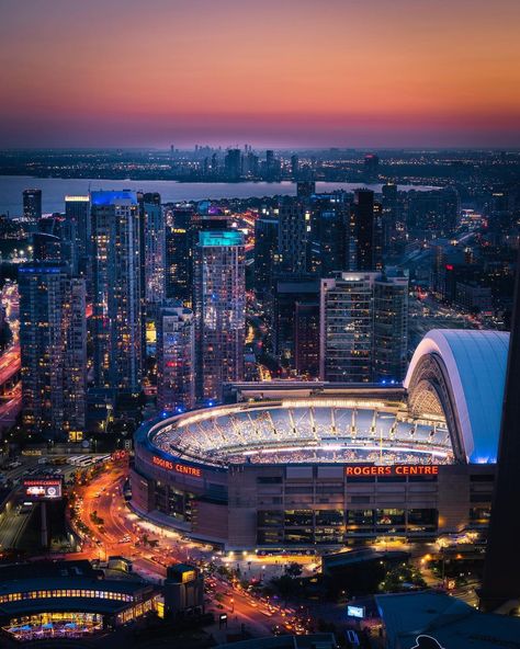 Toronto Travel Guide, Toronto Blue Jays Baseball, Rogers Centre, Blue Jays Baseball, Baseball Park, Toronto City, Toronto Travel, Canadian History, Magic City