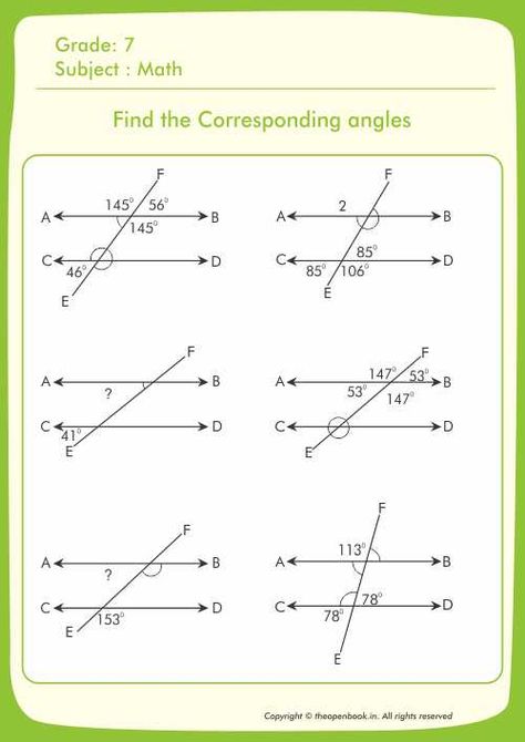 Geometry Worksheets High School, Year 7 Maths Worksheets, Math Worksheets For Kids, Geometry Math, Math Coloring Worksheets, Teaching Geometry, Maths Worksheets, Mathematics Worksheets, Geometry Worksheets