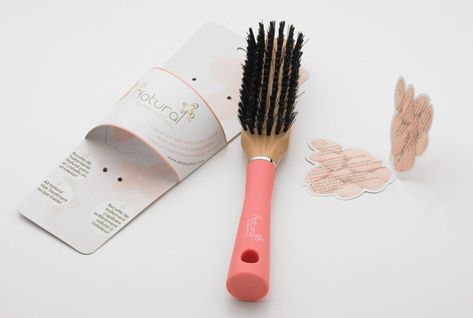 All Natural Brushes on Packaging of the World - Creative Package Design Gallery Hair Brush Packaging, Helen Of Troy, Creative Package, Creative Packaging Design, Packaging Design Inspiration, Design Gallery, Package Design, Hair Designs, Hair Brush