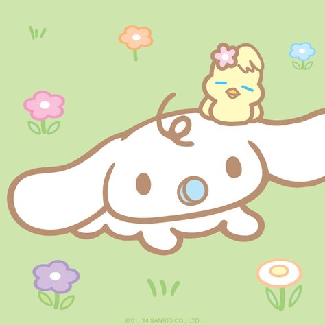 Cinnamoroll and tiny pal, Mik Cinnamoroll Sanrio, Cinnamon Roll, The Good, Cinnamon, Hello Kitty, Milk, Kitty, Tumblr, Flowers