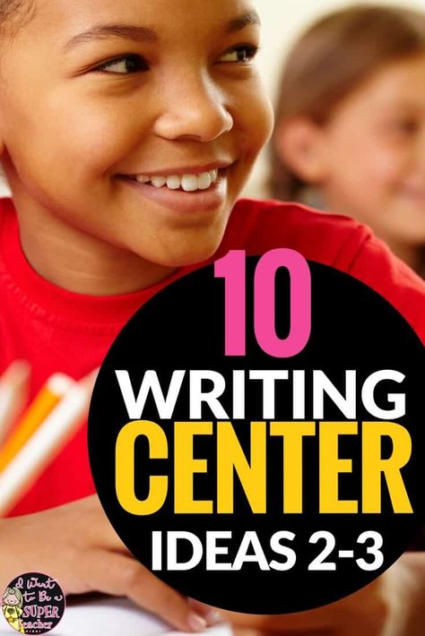 Ideas For Writing, Writing Center Activities, Writing Centers, Writing Station, Special Education Elementary, Super Teacher, Whole Brain Teaching, Work On Writing, Elementary Writing