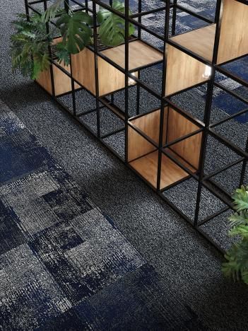 Delight | modulyss Interior Architecture Office, Carpet Tiles Design, Carpet Tiles Office, Modular Carpet Tiles, Console Table Decorating, Hallway Carpet Runners, Office Carpet, Tile Rug, Buying Carpet