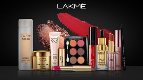 Launched in 1952, Lakmé is the first home-grown successful cosmetics brand in India. Lakme Makeup, Lakme Cosmetics, Make Up Kits, Free Makeup Samples, Unique Makeup, Makeup Tutorial For Beginners, Diy Beauty Hacks, Cosmetics Brands, Free Makeup