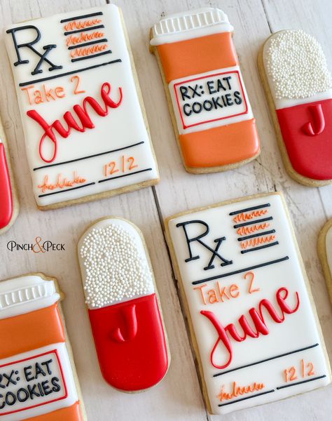 Pharmacy Cookies, Doctor Cookies, Icing Cookies Tutorial, Medical Cookies, Nurse Cookies, Doctor Cake, Kids Birthday Party Cake, Lap Book, Cookies Sugar