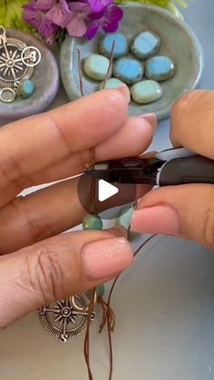 𝘋𝘦𝘯𝘪𝘴𝘦 𝘠𝘦𝘻𝘣𝘢𝘬 𝘔𝘰𝘰𝘳𝘦 on Instagram: "Trendy DIY Jewelry Making Tips - Beading Tutorial - Handmade Jewelry Trends - How to make bohemian knotted bracelet.  Full video can be found on my Y.T. Channel.   Visit my Y.T.- Denise Yezbak Moore for more DIY Jewelry making videos, tutorials, tips, and handmade tricks to help you get started with your handmade jewelry business. Learn to make unique jewelry and start your own jewelry making business. From boho to bling, I’ve got you covered! Follow on me on Instagram for daily beading inspiration.  Wishing you creative vibes ~ Denise  #jewelrymaking  #beadedjewelry  #diyjewelryidea #diycrafts #jewelrymakingtip #diyjewelry  #diyjewelry #diyjewelryidea #deniseyezbakmoore #beadedjewelryinfluencer  #jewelrymaker #jewelrymakingprocess #jewel Bohemian Bracelets Diy Tutorials, Making Stretchy Beaded Bracelets, Handmade Necklaces Diy, Western Jewelry Diy, Bohemian Bracelets Diy, Handmade Jewelry Trends, Boho Jewelry Diy Bohemian, Boho Bracelets Tutorial, Hippie Jewelry Diy