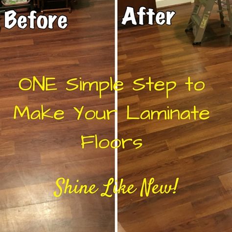 Laminate Floors – Make Them Shine Again! Easy DIY step to make laminate floors shine like new! Laminated Floors, Dark Laminate Floors, Cleaning Chart, Homemade Toilet Cleaner, Hardwood Floor Cleaner, Cleaning Painted Walls, House Wife, Laminate Floors, Glass Cooktop