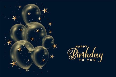 Free vector transparent birthday balloon... | Free Vector #Freepik #freevector #happy-bday #birthday-celebration #birthday #birthday-banner Cool Backgrounds For Iphone, Birthday Posters, Template Birthday, Happy Birthday Posters, Celebration Birthday, Balloon Birthday, Happy Bday, Happy Birth, Birthday Template