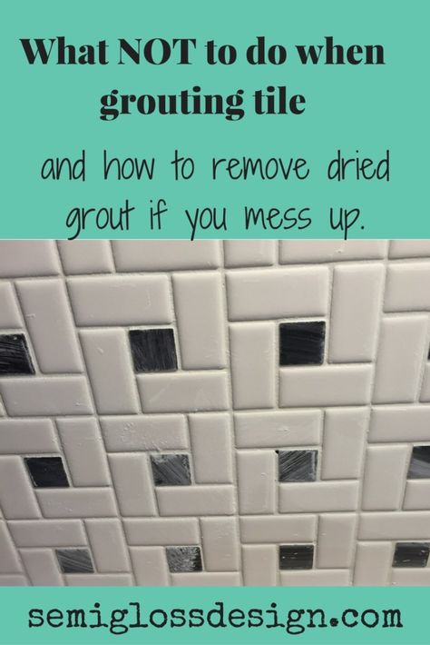 How to grout backsplash tile, plus what NOT to do. How to remove dried grout if you leave it on too long. Learn from my mistakes before you update kitchen! Click here to learn more about grouting tile. Grouting Tile, Clean Baking Pans, Hardwood Floor Cleaner, Cleaning Painted Walls, Glass Cooktop, Deep Cleaning Tips, Tile Grout, Clean Dishwasher, Simple Life Hacks