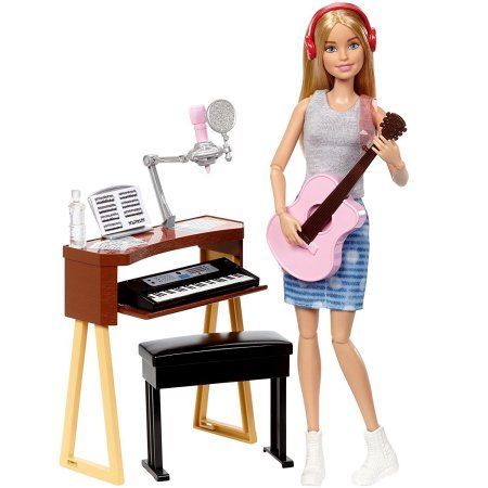 Barbie Website, Pink Guitar, Accessoires Barbie, Barbie Dreamhouse, Barbie Doll Set, Barbie Sets, Mattel Shop, Doll Barbie, Doll Clothes Barbie