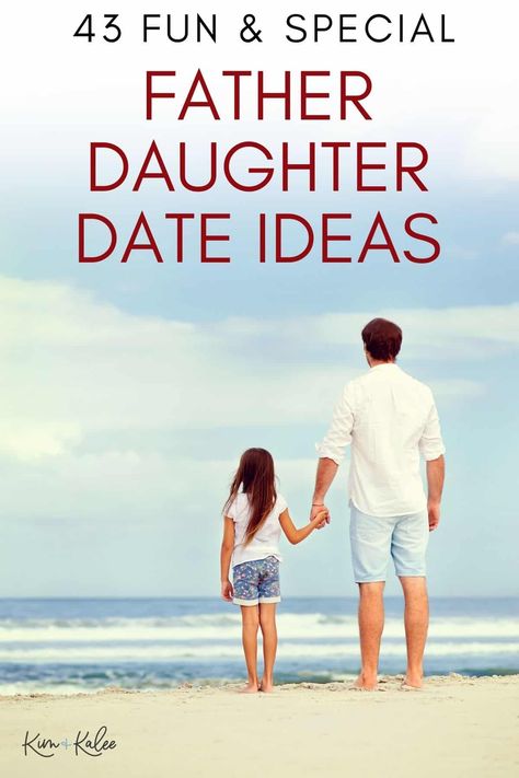 These father daughter date ideas include great ideas for all ages. Each one is a good way to bond with her and strengthen your relationship. Daddy And Daughter Date Ideas, Father Daughter Date Ideas, Date Ideas Photos, Father Daughter Activities, Father Daughter Photos, Mom Time Management, Father Daughter Bond, Mom Time, Kid Dates