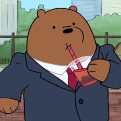 twitter stuffs Panda Icon, Ice Bear We Bare Bears, Blue Roses Wallpaper, We Bare Bears Wallpapers, Ice Bears, Cute Panda Wallpaper, We Bear, Cute Cartoon Characters, We Bare Bears