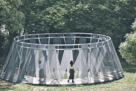 | Circular Amphitheatre | NONETOTEN DESIGN LAB | Taichung Taiwan | Circular Stage Design, Amphitheatre Design, Circular Pavilion, Round Pavilion, Parasitic Architecture, Circular Structure, Cycle Design, Taichung Taiwan, Landscape Architecture Drawing