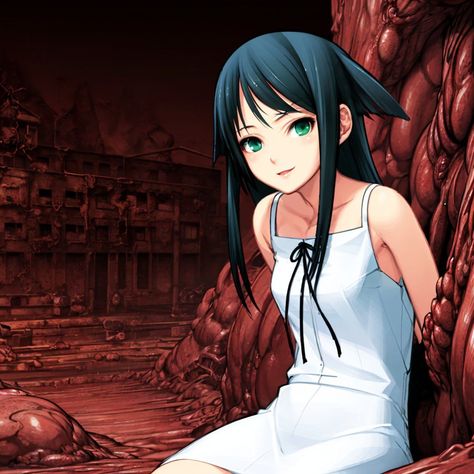 Saya No Uta, Pink Blood, Emo Art, Kawaii Core, Cool Avatars, Old Anime, Pics Art, Visual Novel, Funky Art