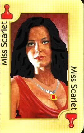 Clue Costume, Miss Scarlet, Mysterious Character, Clue Board, Clue Board Game, Tv Detectives, Clue Party, Board Game Template, Clue Games