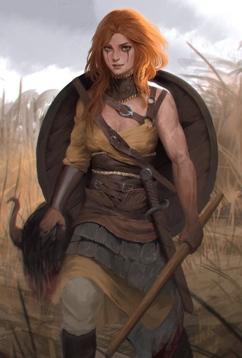 pathfinder kingmaker portraits - Album on Imgur Heroic Fantasy, Dungeons And Dragons Characters, Fantasy Warrior, Arte Fantasy, Fantasy Inspiration, Medieval Fantasy, Dnd Characters, Fantasy Artwork, Character Portraits